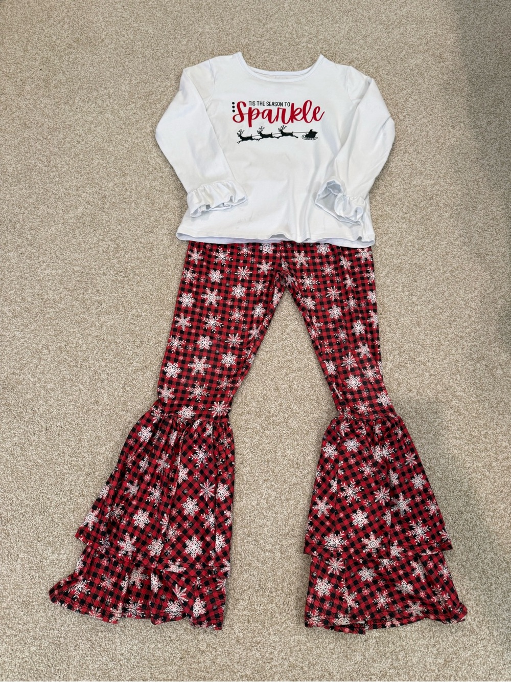 Girls Christmas Outfit